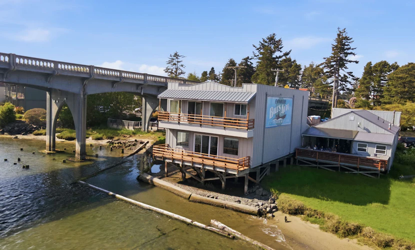 Two Separate Units at this Incredible Riverfront Oasis with Wraparound Deck