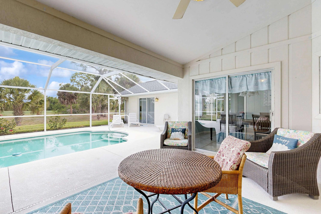 Spacious home with outdoor space & private pool