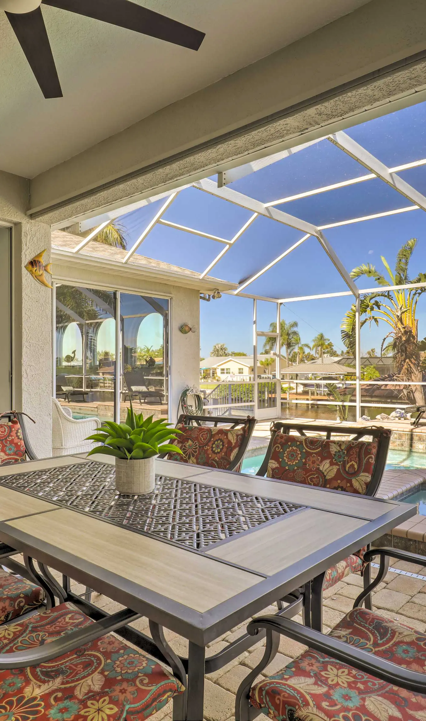 Heated Pool/Spa & Dock: Apollo Beach Home on Canal