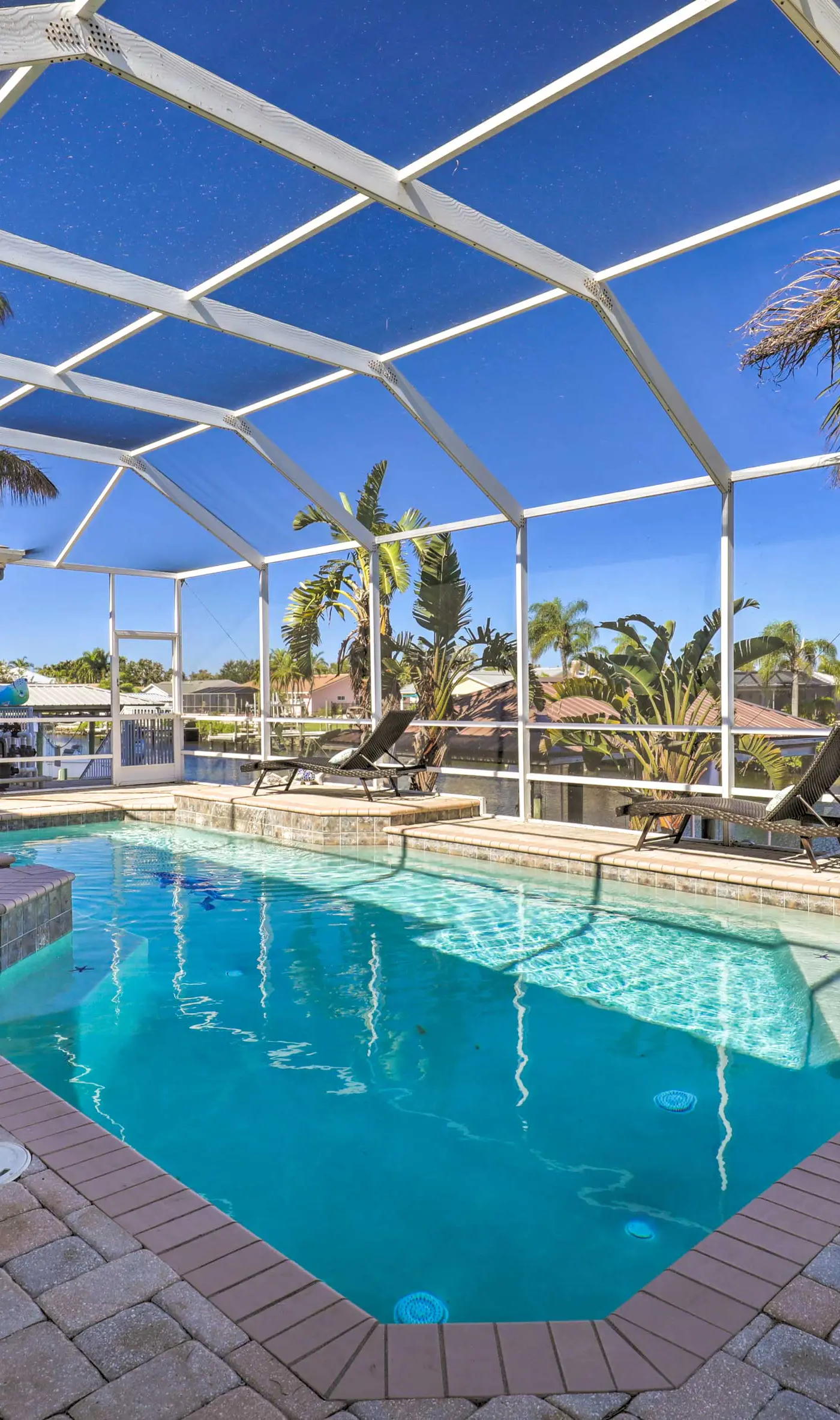 Heated Pool/Spa & Dock: Apollo Beach Home on Canal