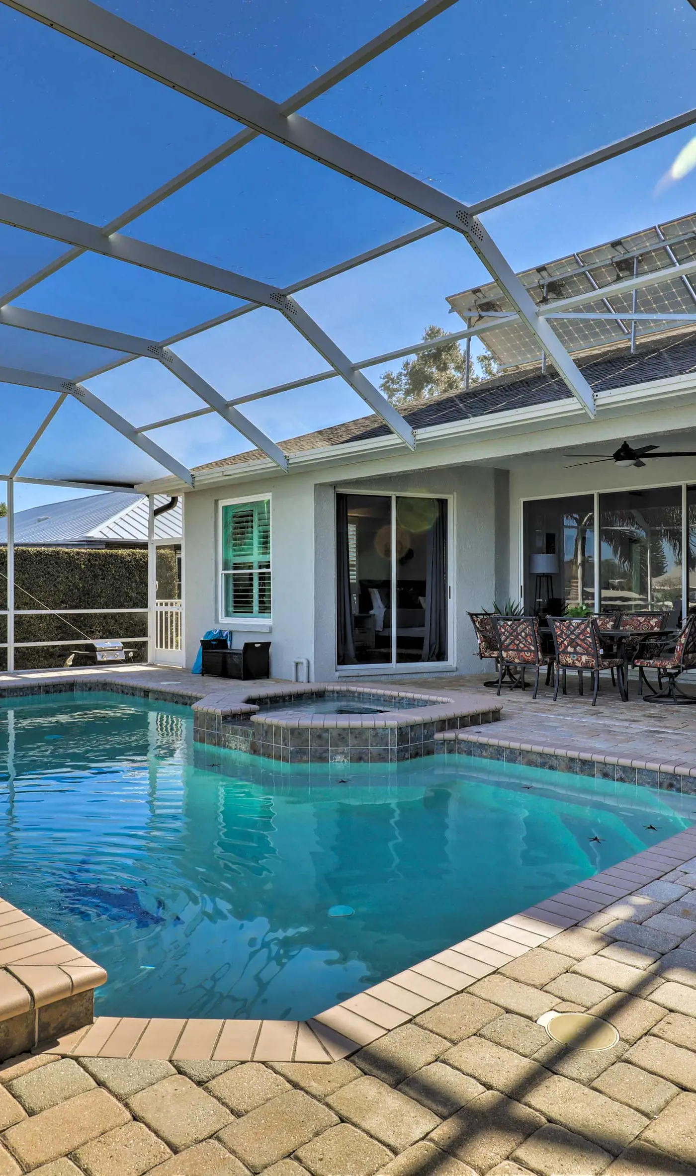 Heated Pool/Spa & Dock: Apollo Beach Home on Canal
