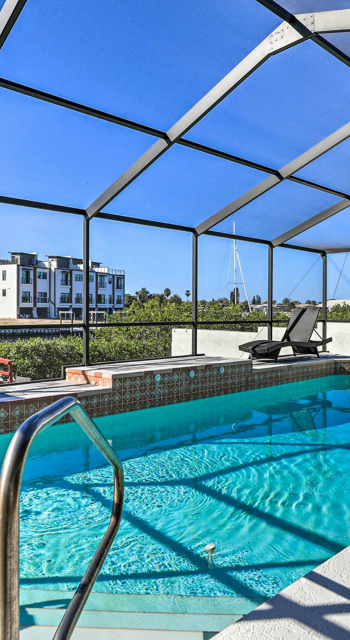 Private Dock & Saltwater Pool: Apollo Beach House