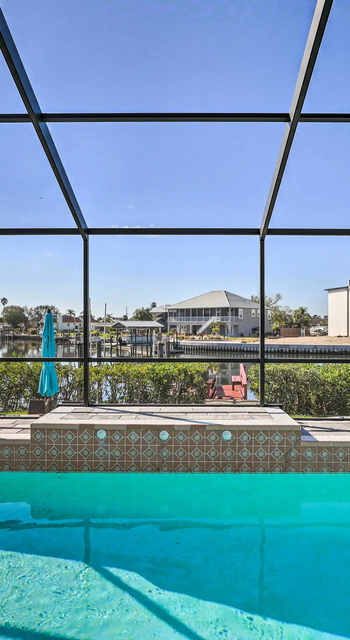 Private Dock & Saltwater Pool: Apollo Beach House