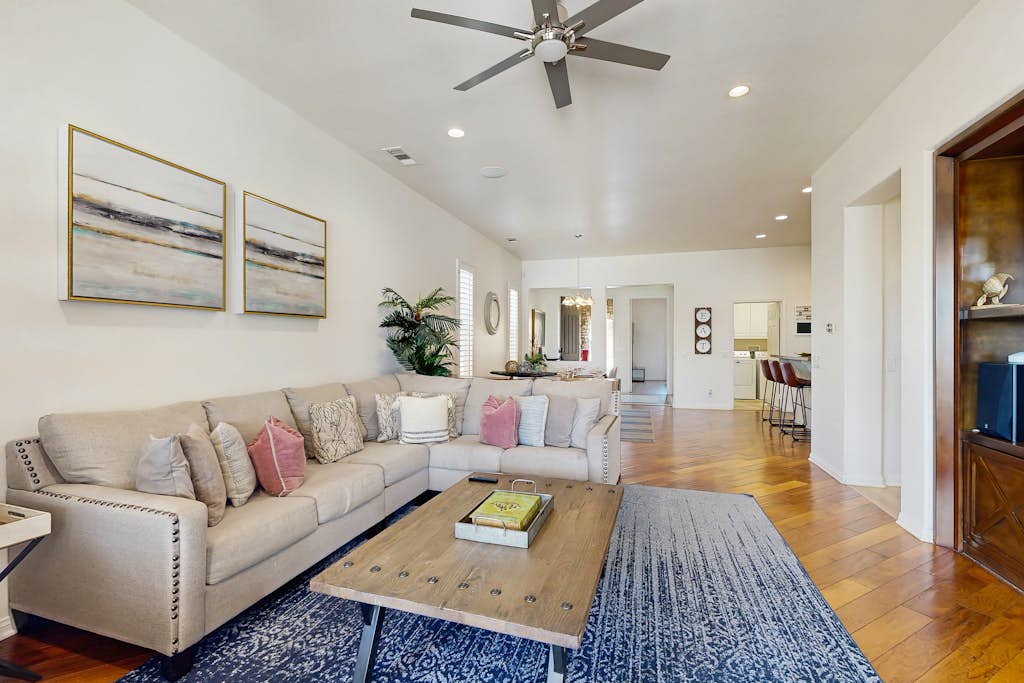 Lake of Dreams: A Waterfront Palm-Tree Paradise with Private Pool in Indio