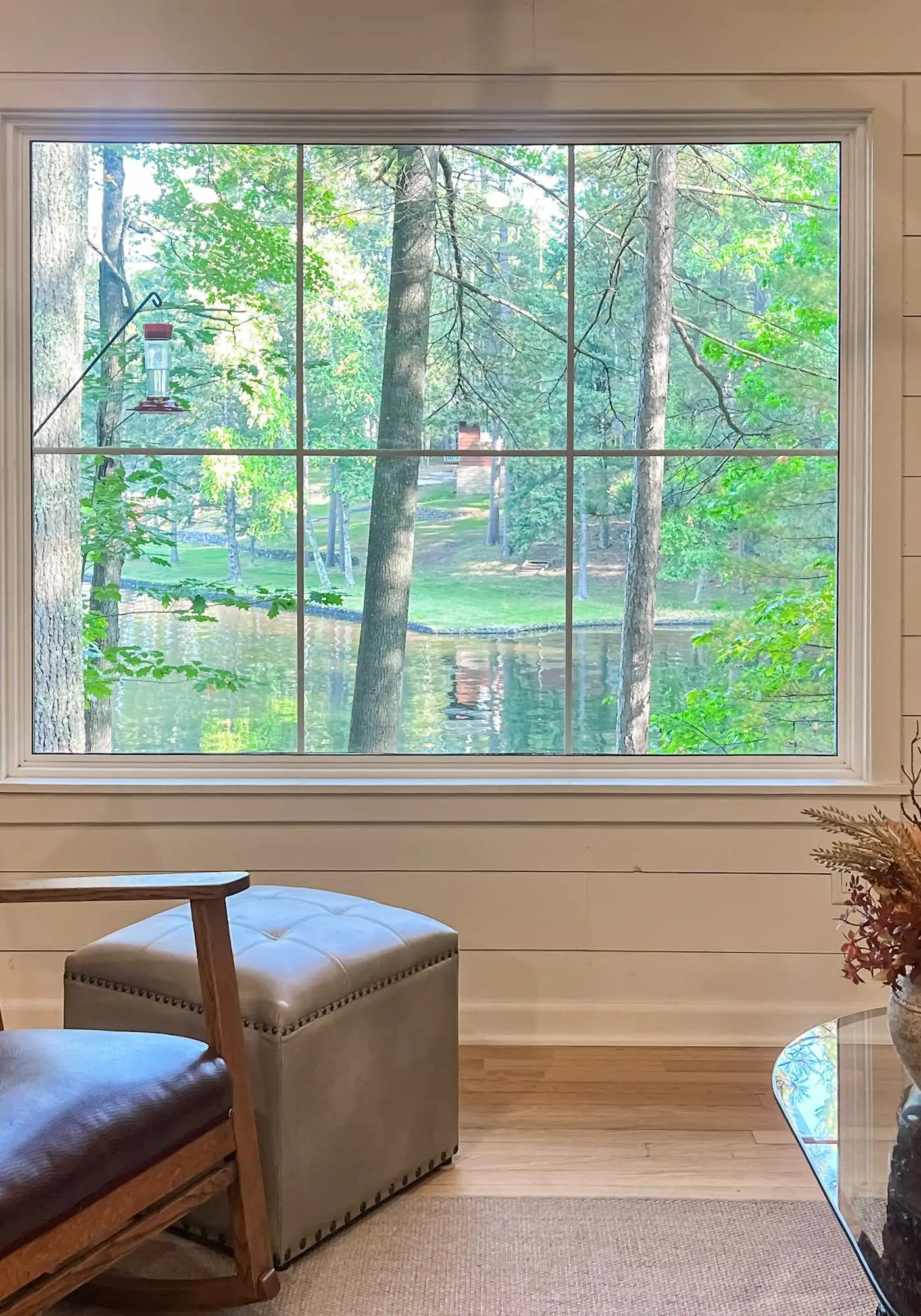 Lakefront escape on Rest Lake with dock, firepit & bike trail access