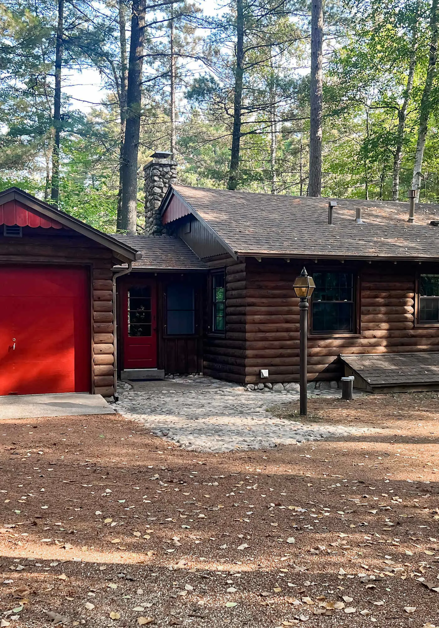 Lakefront escape on Rest Lake with dock, firepit & bike trail access