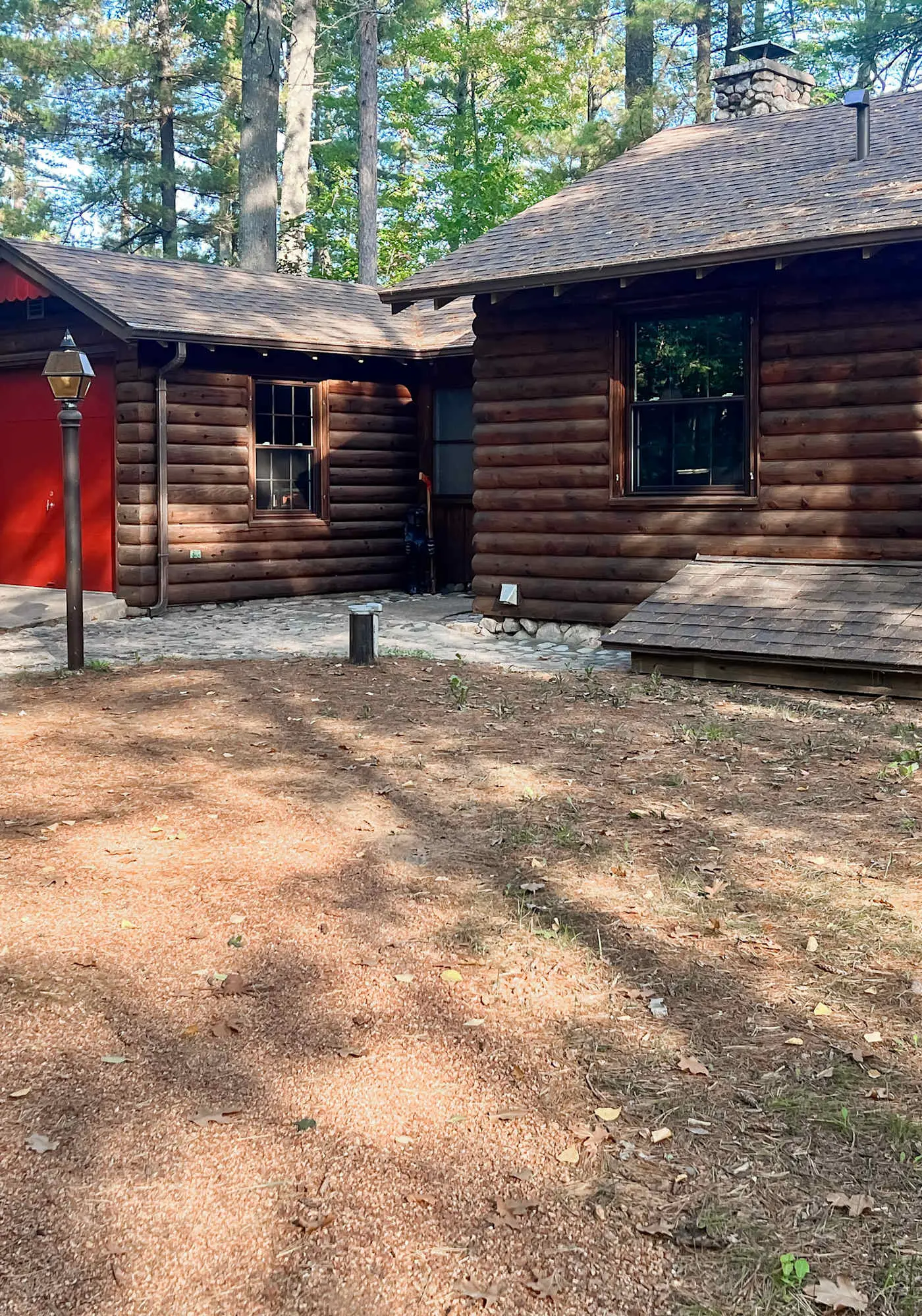 Lakefront escape on Rest Lake with dock, firepit & bike trail access