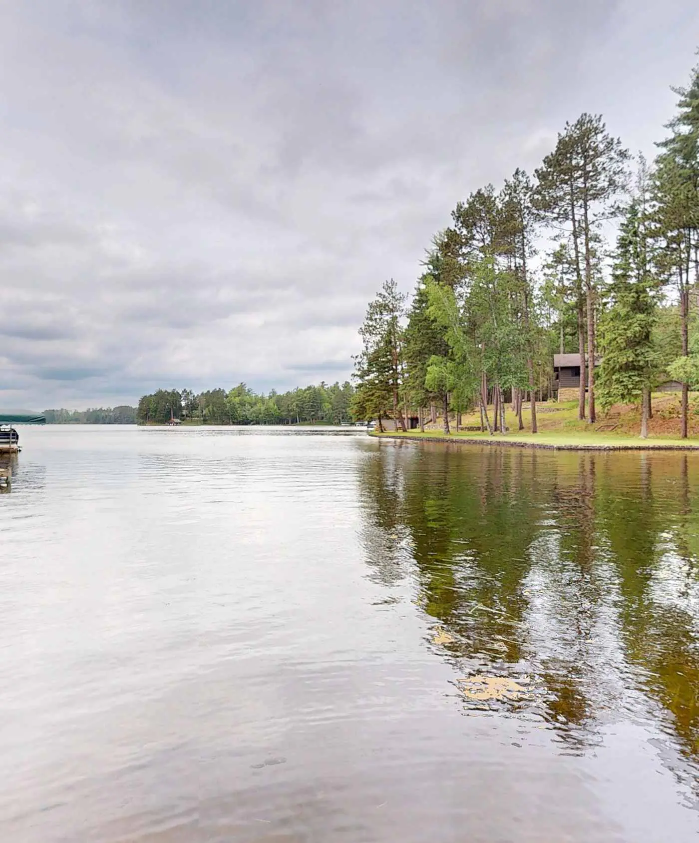 Lakefront escape on Rest Lake with dock, firepit & bike trail access