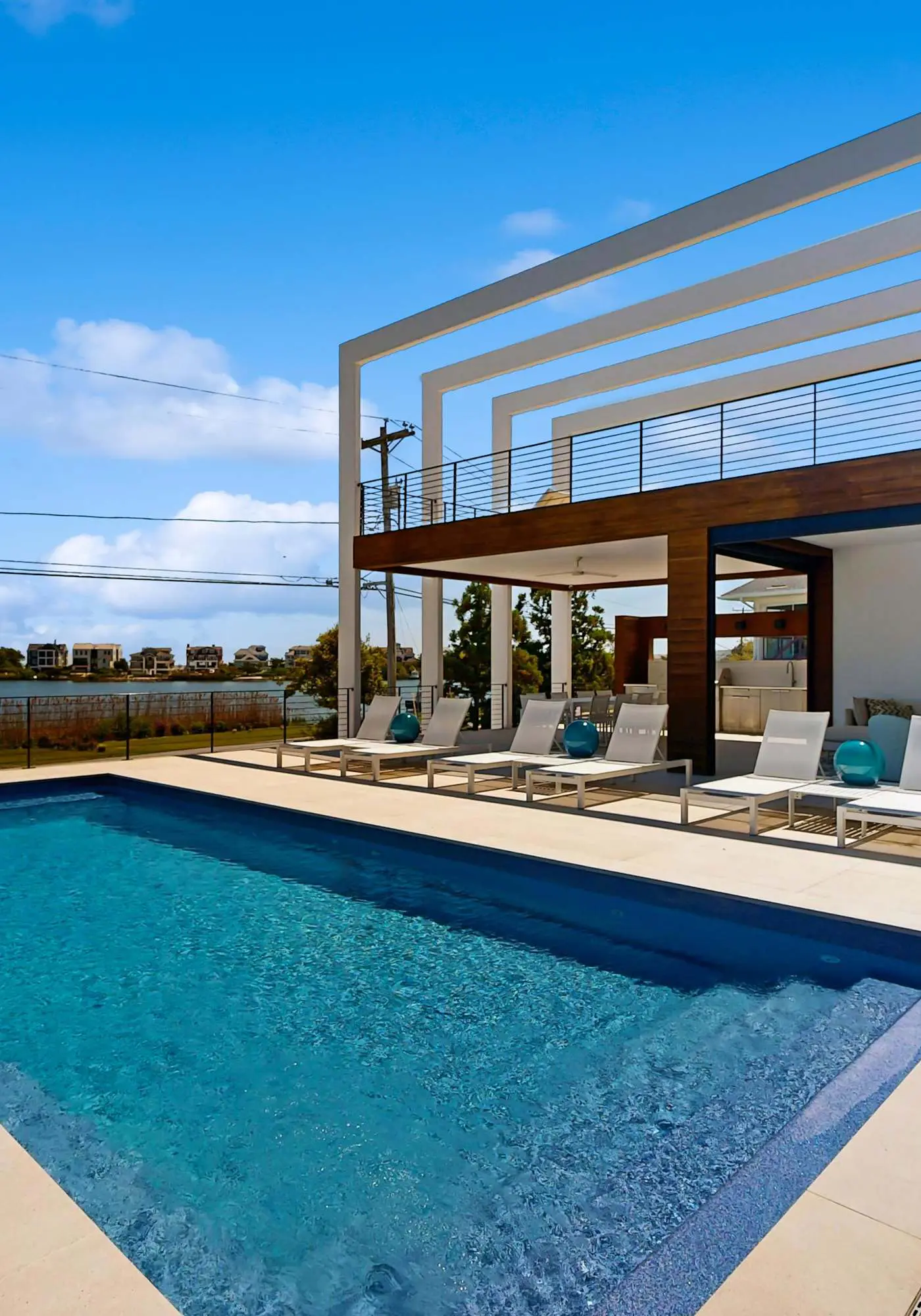 7 Bedroom Waterfront Rehoboth beach house with private pool
