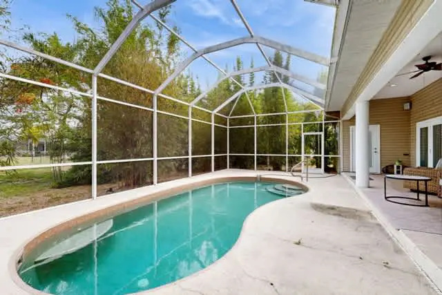 Gorgeous home with private pool, outdoor area & spacious