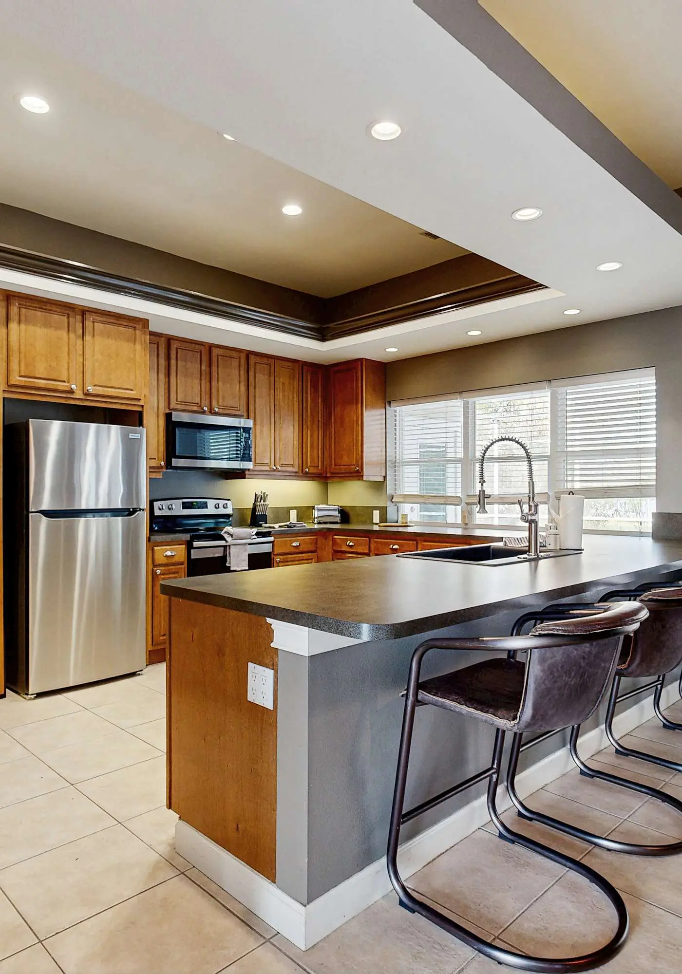 Gorgeous home with private pool, outdoor area & spacious