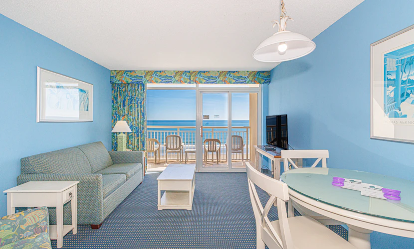 Welcome to your front-row seat to the Atlantic! This bright and airy oceanfront condo sits high above the sand in the sought-after Bay Watch Resort in North Myrtle Beach. Designed with comfort and convenience in mind, this one-bedroom, one-bath getaway is perfect for couples, solo travelers, or small families ready to soak in the coastal vibe.