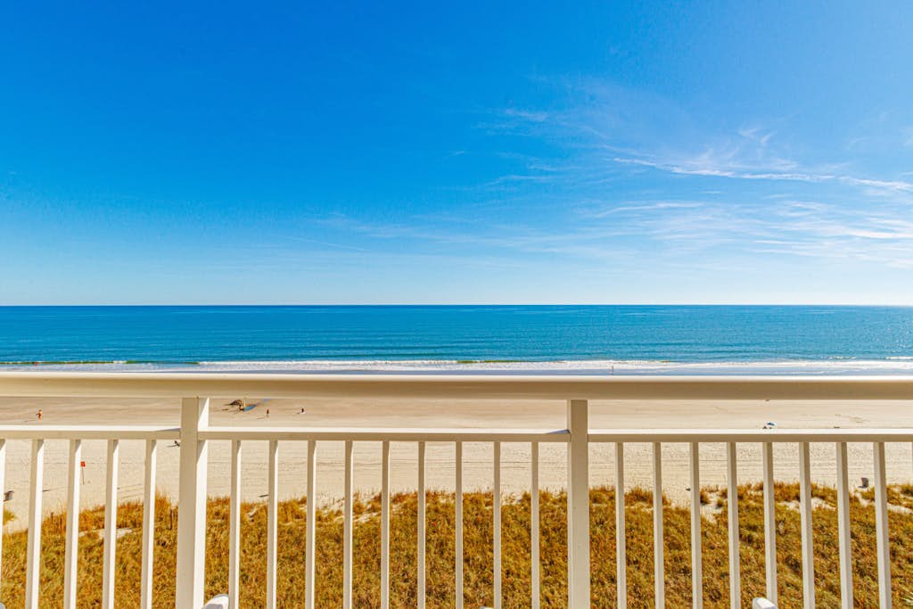 Welcome to your front-row seat to the Atlantic! This bright and airy oceanfront condo sits high above the sand in the sought-after Bay Watch Resort in North Myrtle Beach. Designed with comfort and convenience in mind, this one-bedroom, one-bath getaway is perfect for couples, solo travelers, or small families ready to soak in the coastal vibe.