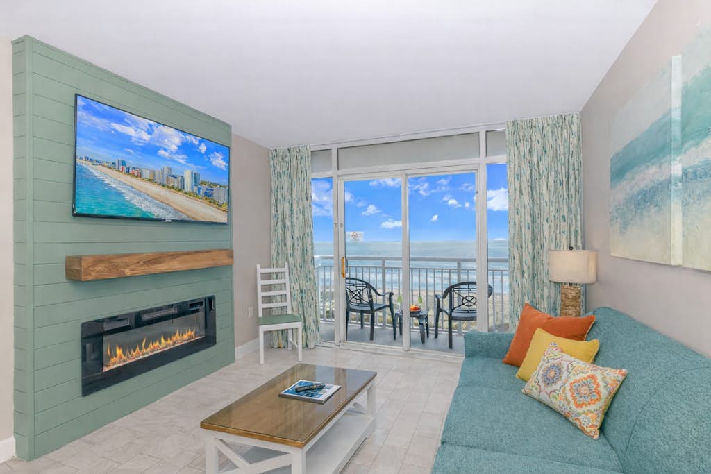 The search for your next vacation stops here! Check out this newly renovated, 4th floor condo located at the Atlantica Resort in Myrtle Beach. The Atlantica Resort is located at 17th Avenue and is within a few blocks from many attractions including the Sky Wheel, Boardwalk & Promenade, and Slingshot!