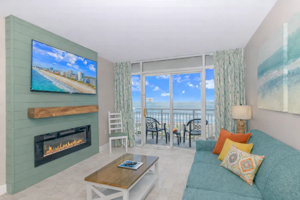 The search for your next vacation stops here! Check out this newly renovated, 4th floor condo located at the Atlantica Resort in Myrtle Beach. The Atlantica Resort is located at 17th Avenue and is within a few blocks from many attractions including the Sky Wheel, Boardwalk & Promenade, and Slingshot!