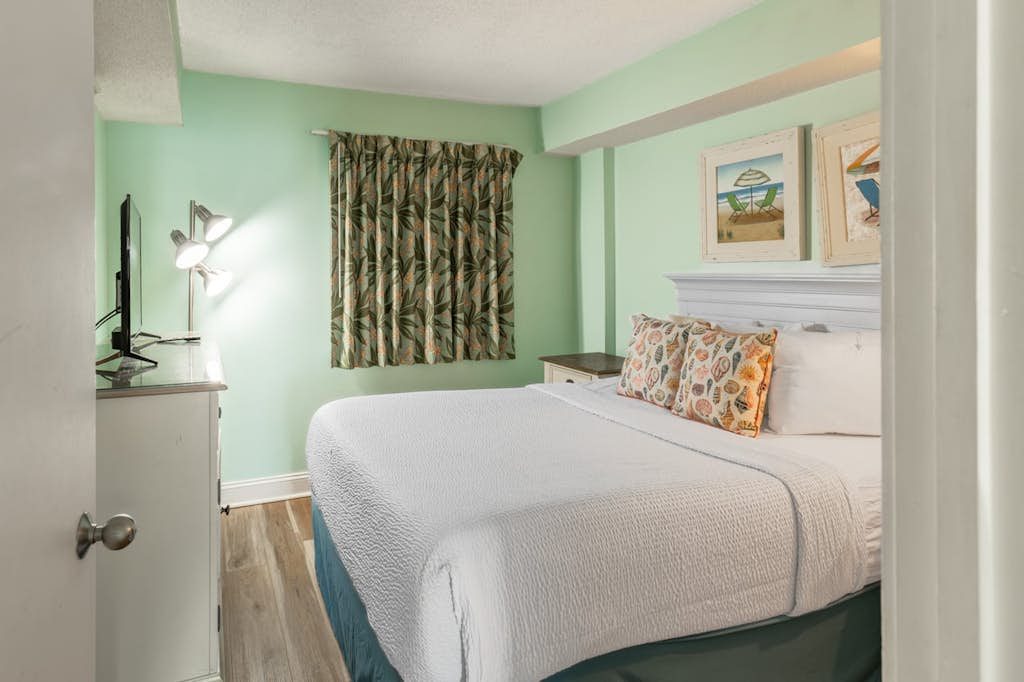 Rare 2-Story Oceanfront Condo at Sandy Beach Resort | Sleeps 6

Experience something truly special with this one-of-a-kind 2-story oceanfront condo at Sandy Beach Resort in Myrtle Beach, SC! Perched on the 11th floor, this direct oceanfront retreat features two bedrooms, two private balconies, and panoramic views of the Atlantic. Thoughtfully furnished and recently updated, this spacious home comfortably sleeps up to 6 guests &mdash; perfect for families, couples, or friends seeking a unique coastal getaway.