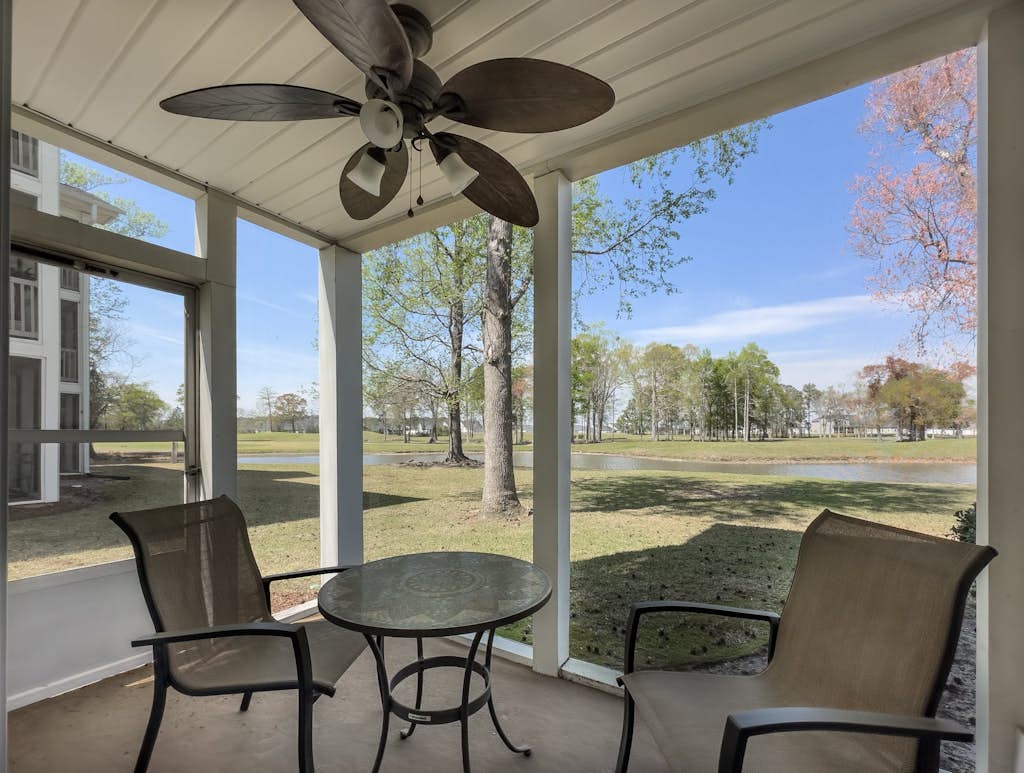 Nestled in the beautiful River Oaks community, this spacious two-bedroom, two-bathroom ground-floor condo offers peaceful golf course views and a relaxing retreat just minutes from the heart of Myrtle Beach. With no stairs or elevators required, just one small step to enter, access is easy and convenient. Sun Times is perfect for guests seeking a quiet, scenic setting while still being close to beaches, top-rated restaurants, shopping, and local attractions.