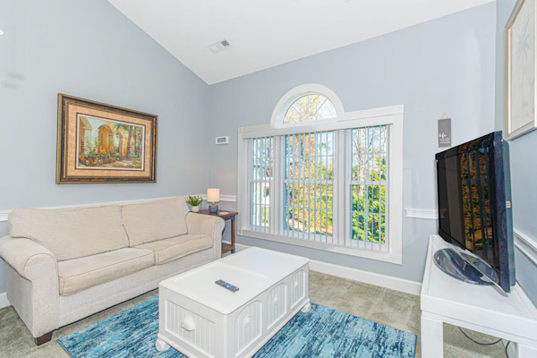 The search for your next vacation stops here! Check out this top floor, 1 bedroom, 1.5 bathroom apartment in Myrtle Beach, SC. This condo is conveniently located less than 2 miles off of Highway 501 and Highway 31 (the two main highways in the area) and within minutes of multiple award winning golf courses! Our condo is less than a 10 minute drive to the Myrtle Beach International Airport, Top Golf, the beach, and many other tourist attractions. This apartment offers gorgeous views of the golf course!