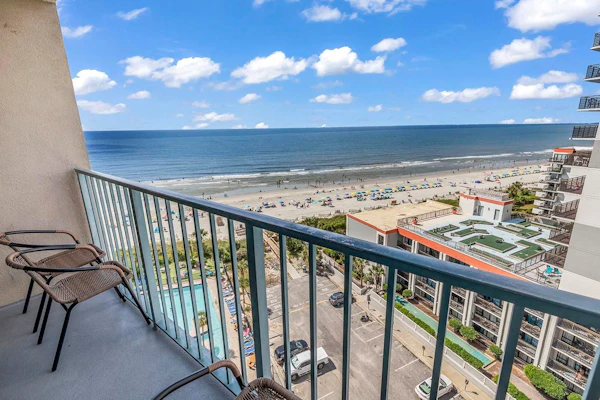 Looking for a newly- remodeled vacation rental? This is the perfect place for a couples retreat or a small family vacation! All the comforts of home but with spectacular views off the ocean view private balcony. This completely remodeled ocean view 1 bedroom is located at the North end of the "Golden Mile" - close enough to walk to local restaurants and attractions without being in the thick of the crowds.
Important Notice: Balcony Railing Coating Project
The Balcony Railing Coating Project will be underway for approximately 6–8 weeks (weather permitting), with completion expected by mid to late January.
During this period, signage will be placed on sliding glass doors to inform guests when balcony work is taking place. Please remind guests not to touch the railings, as they will be in various stages of coating and drying.
Please note:
Balcony access will be restricted only while work is being performed on that specific stack.