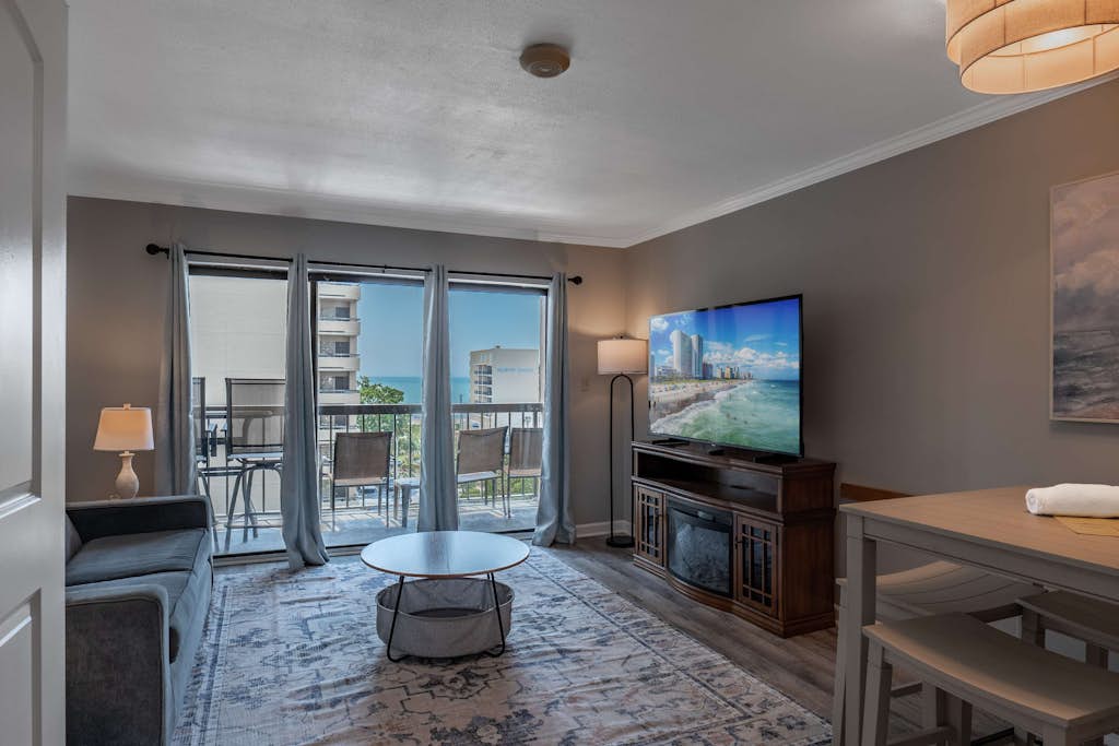 Located at Ocean Dunes Resort Tower II in beautiful Myrtle Beach, this updated 4th-floor condo offers sweeping views of the Atlantic Ocean and all the comforts of home, with a few extras to make your stay extra special. Step inside and enjoy the modern touches, including gorgeous LVP flooring throughout, sleek stainless-steel appliances, and thoughtful updates that create a warm, welcoming atmosphere from the moment you arrive.