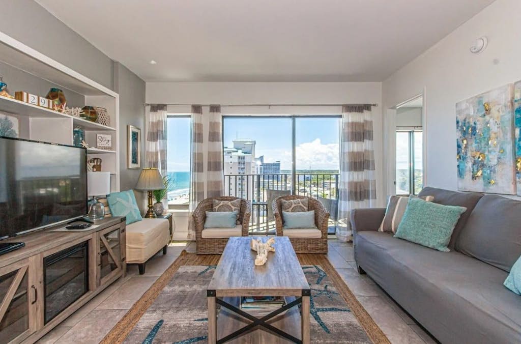 Welcome to Myrtle Beach the perfect way! Unit 913 is an amazing value. Why book anything else? When you enter unit 913, you will feel right at home. Check out this 9th floor, recently updated, 2 bedroom apartment at The Palace Resort in Myrtle Beach. This ocean view condo is fully furnished with 1 queen size bed in the master bedroom, and 2 full size beds in the guest bedroom. This unit offers 2 bedrooms and 2 full baths, as well as 2 balconies for your enjoyment.
