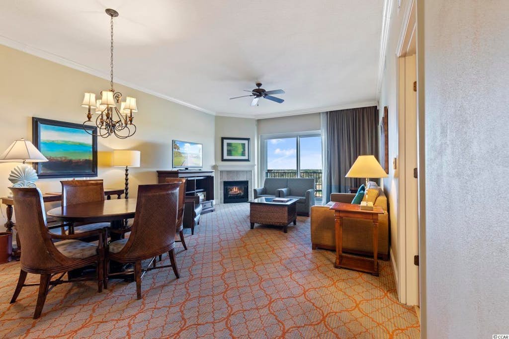 Location and Luxury! The search for your next vacation stops here. This four diamond resort offers luxury accommodations. This upscale 2 bedroom, 2 bathroom penthouse villa sits on the top floor (12th floor) giving spectacular views of the sunsets from 2 private balconies located off the master bedroom and living room.