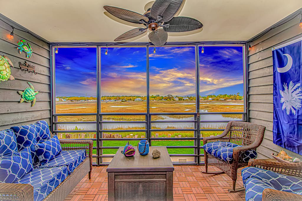 Welcome to Marshside Inn 107! This inviting, family friendly condo is thoughtfully set up with a queen bed, a twin over full bunk bed, and a queen sleeper sofa, comfortably sleeping up to 7 guests. Nestled right along the inlet and recently refreshed with stylish updates, this charming retreat is the perfect place to relax, reconnect, and make lasting memories during your time in Garden City!