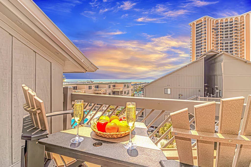 Your search for the perfect vacation getaway ends here! Welcome to this charming 3rd-floor, ocean-view, 2-bedroom condo at Shipwatch Pointe 1 Resort in Myrtle Beach, SC. This fully furnished space is thoughtfully designed to comfortably host up to 6 guests, ensuring everyone has a cozy spot to unwind.
