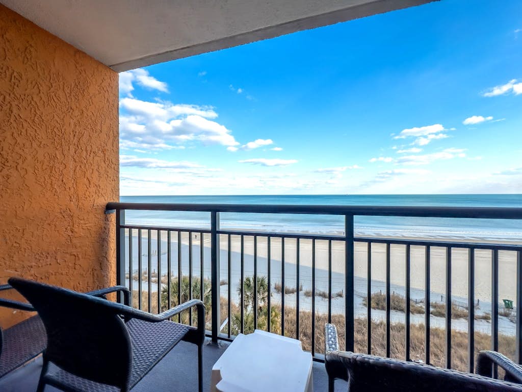 Take a look at this truly one of a kind, direct oceanfront one bedroom condo that offers plenty of space for up to eight guests. Thoughtfully updated and designed for comfort, this inviting retreat features two full beds, a Murphy bed, and a sleeper sofa, making it an ideal choice for families or groups of friends looking to enjoy Myrtle Beach together.