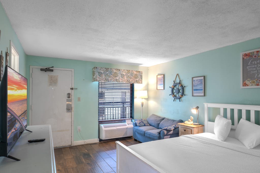 Direct Ocean View Condo at Monterey Bay Resort | Sleeps 7

Welcome to your coastal escape at the Monterey Bay Resort in Myrtle Beach, SC! This spacious 1-bedroom ocean-view condo is fully furnished and thoughtfully arranged to sleep up to 7 guests &mdash; perfect for families or groups seeking comfort, convenience, and stunning ocean scenery.


&bull; 1 complimentary parking pass (additional parking available across the street for $10/day)