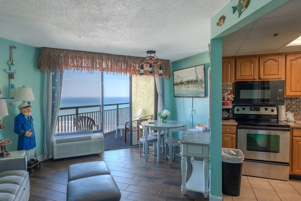 Direct Ocean View Condo at Monterey Bay Resort | Sleeps 7

Welcome to your coastal escape at the Monterey Bay Resort in Myrtle Beach, SC! This spacious 1-bedroom ocean-view condo is fully furnished and thoughtfully arranged to sleep up to 7 guests &mdash; perfect for families or groups seeking comfort, convenience, and stunning ocean scenery.


&bull; 1 complimentary parking pass (additional parking available across the street for $10/day)