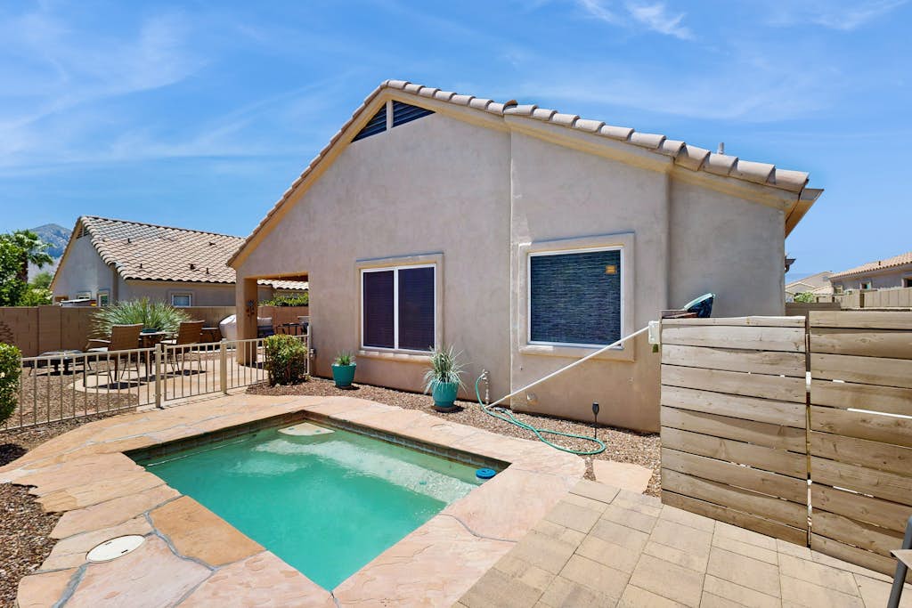 Desert Moon Oasis | Private Spool & Firepit | 2BR | Dog Friendly