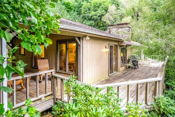 Secluded Dog-Friendly Home w/Wrap-Around Deck, WiFi, Deck, Gas Grill