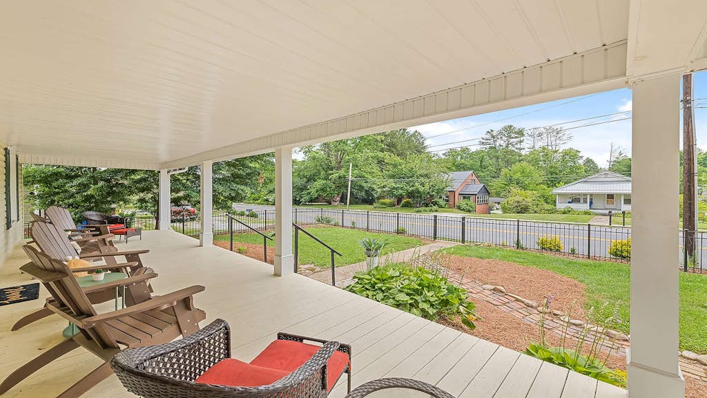 1900s Downtown Brevard Stay | Perfect for Families | Secure Bike Storage
