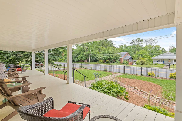 1900s Downtown Brevard Stay | Perfect for Families | Secure Bike Storage