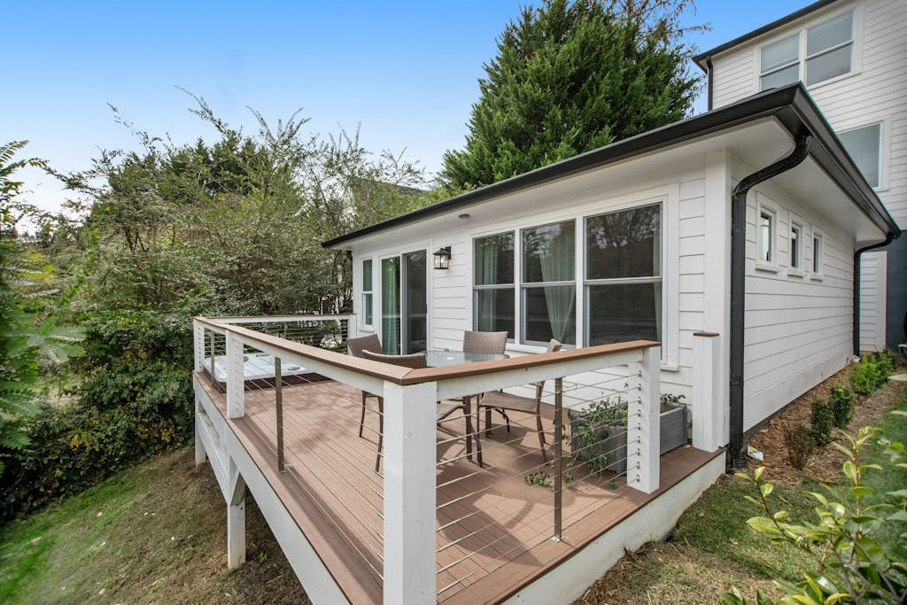 Mountain view retreat with deck, hot tub, & W/D - easy access to everything