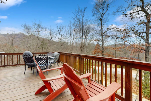 Secluded cabin with hot tub, fire pit, & close to local trails!