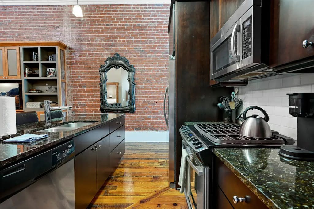 Two historic loft apartments near downtown & Pack Square