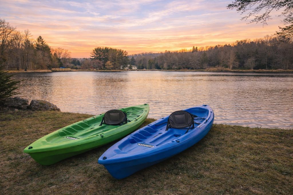 Luxury Lakefront Cabin Near Asheville | Private Fishing Dock, Fire Pit, Kayaks