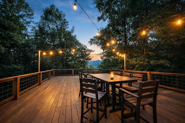 Snuggly, dog-friendly cabin w/ free WiFi, a gas fireplace, firepit, central A/C