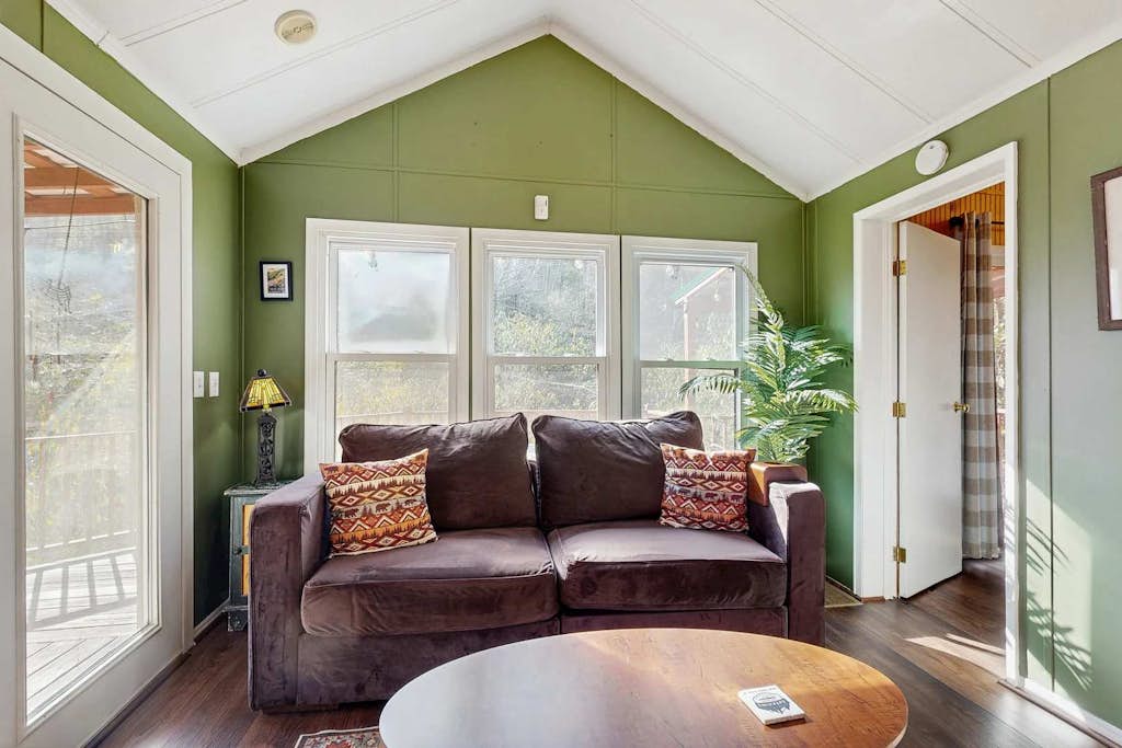 Idyllic Creekside Getaway with Private Waterfall | Near Asheville & Lake Lure