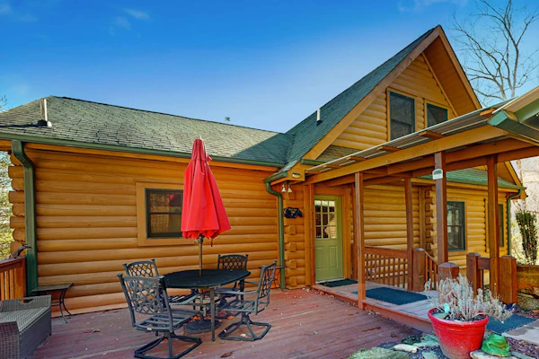 Mtn-view home close to parks with private sauna, decks, wood stove, grill, W/D