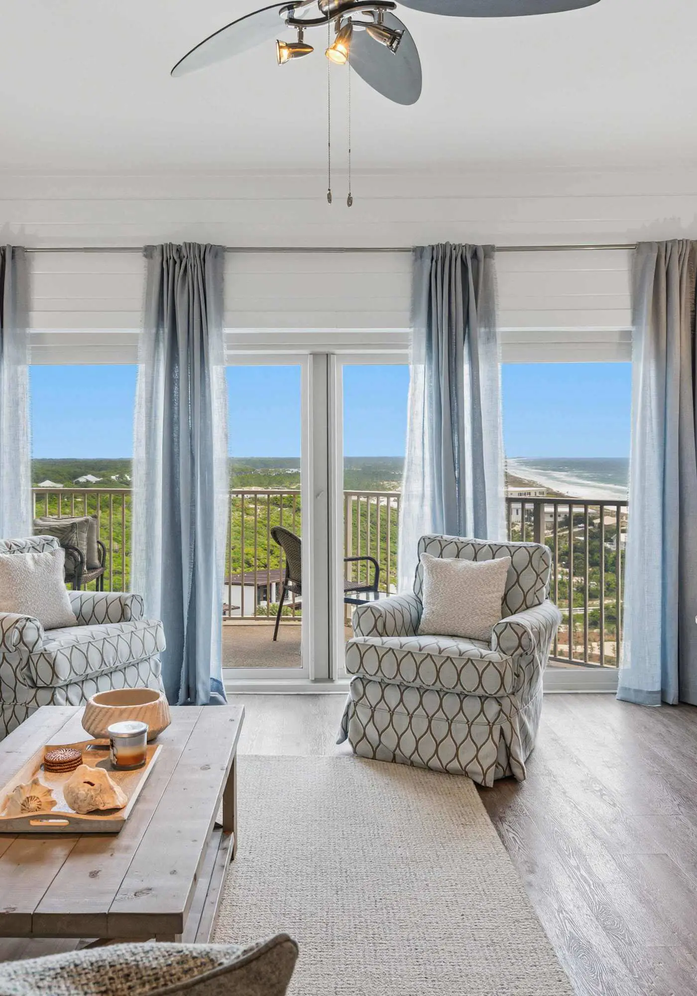 Spacious beachfront condo with gulf views