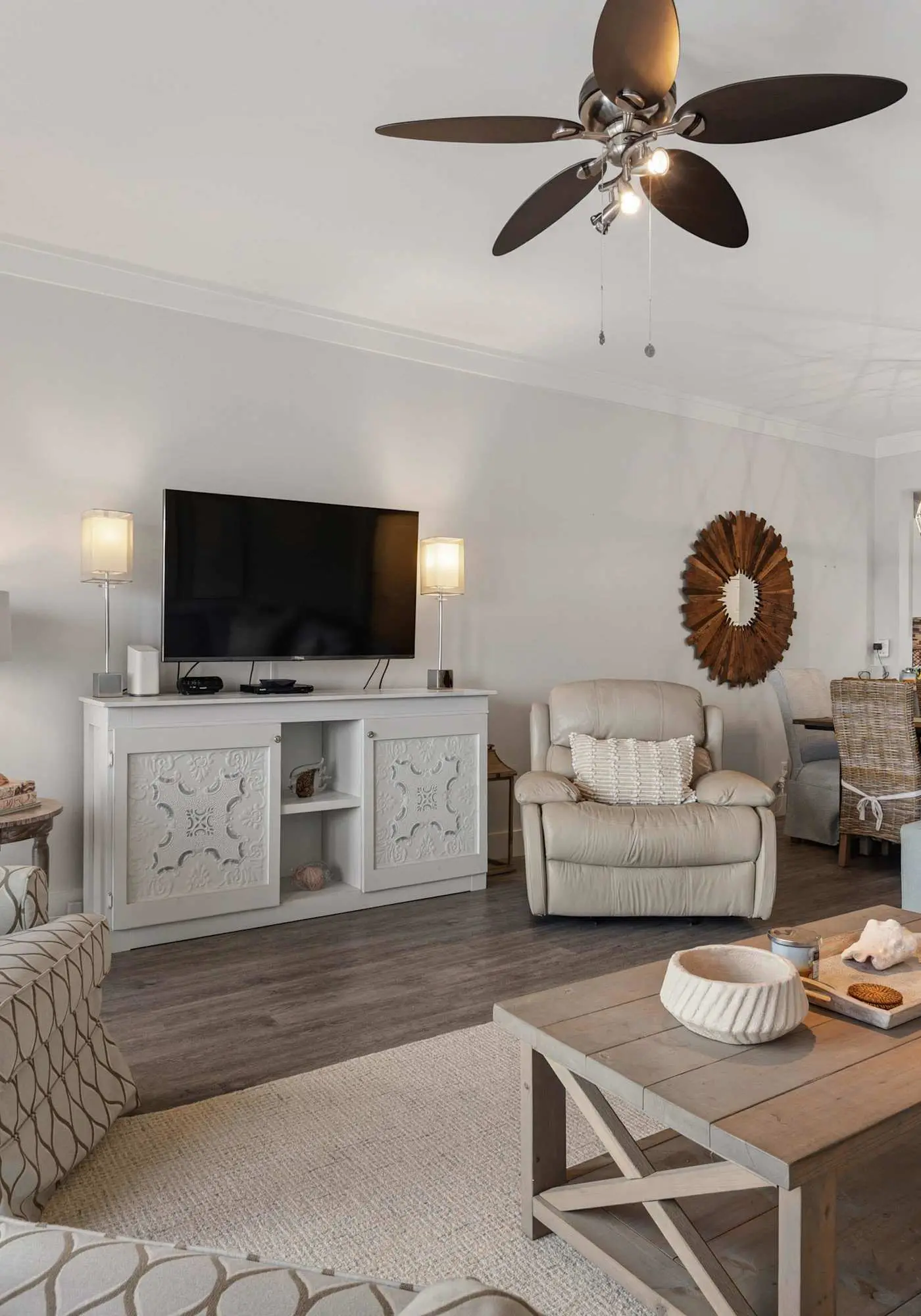 Spacious beachfront condo with gulf views