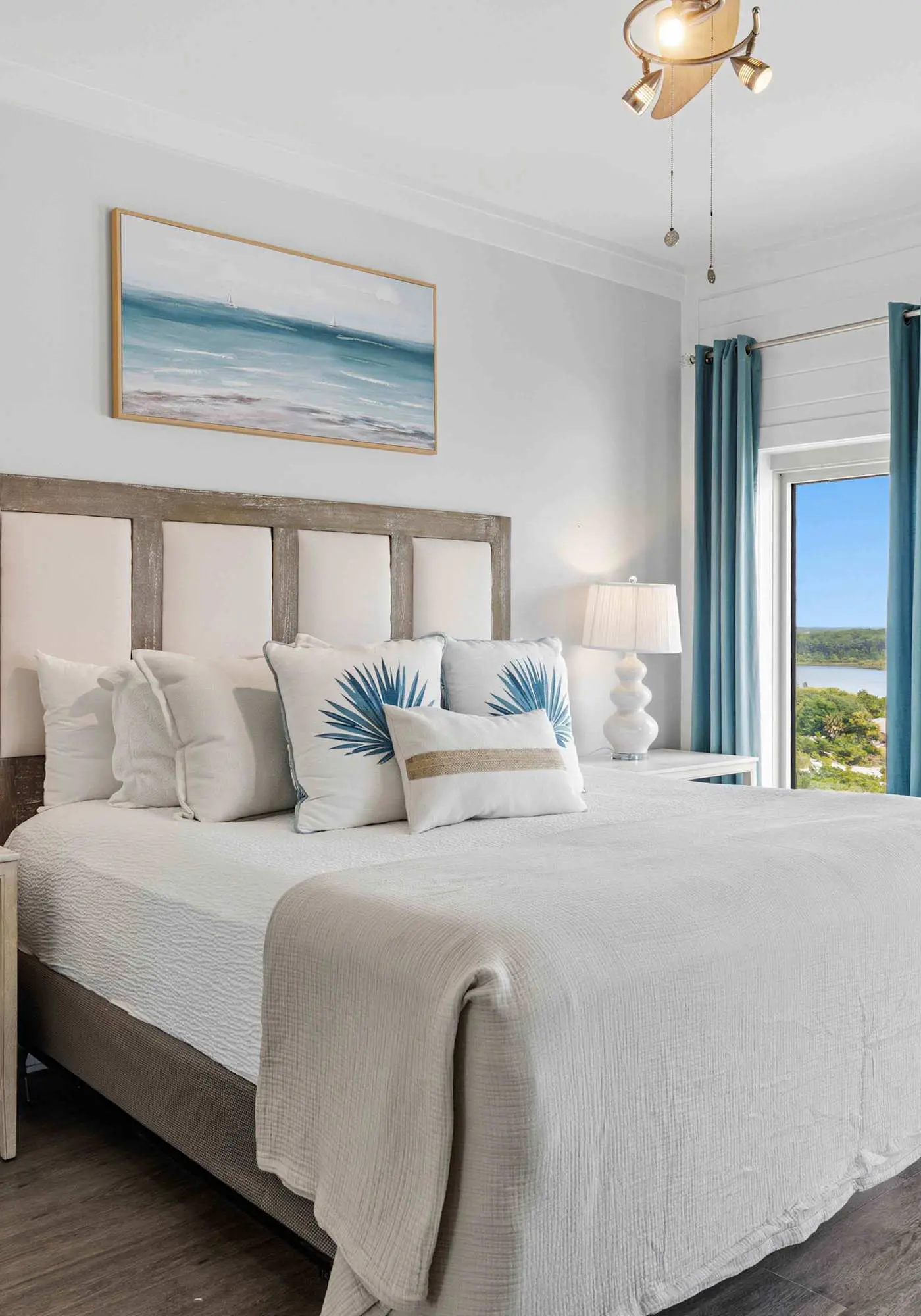 Spacious beachfront condo with gulf views