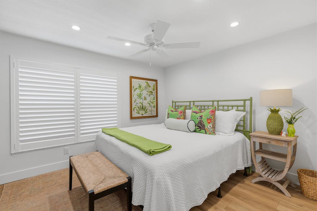 Relaxing King Suite with Poolside Patio & Partial Ocean Views