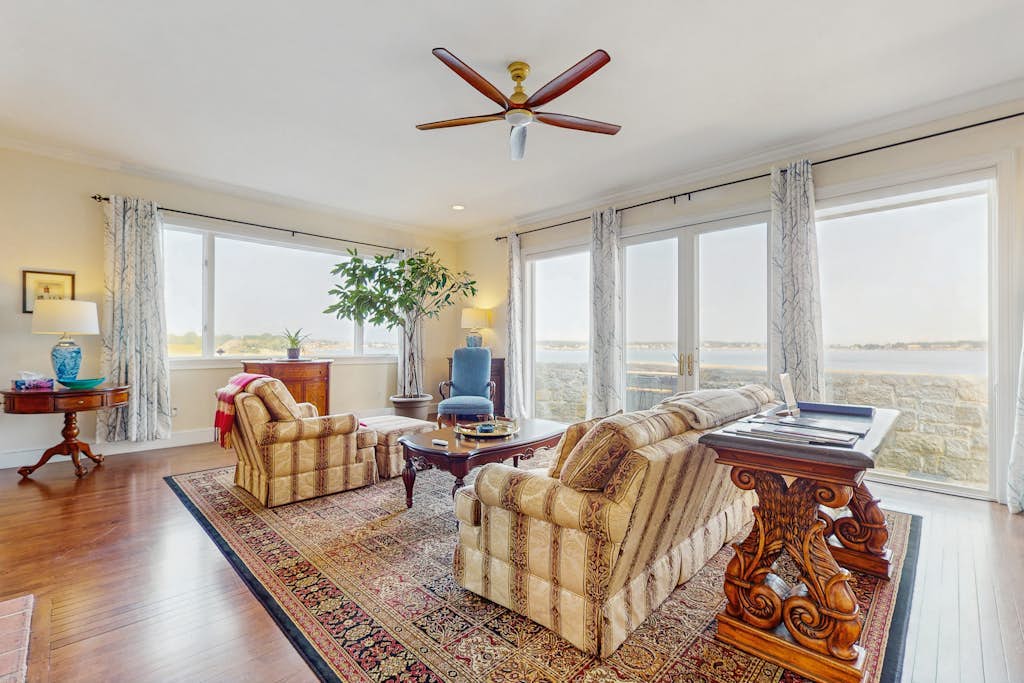 Dog-Friendly, Waterfront Home with Washer and dryer & Two Decks