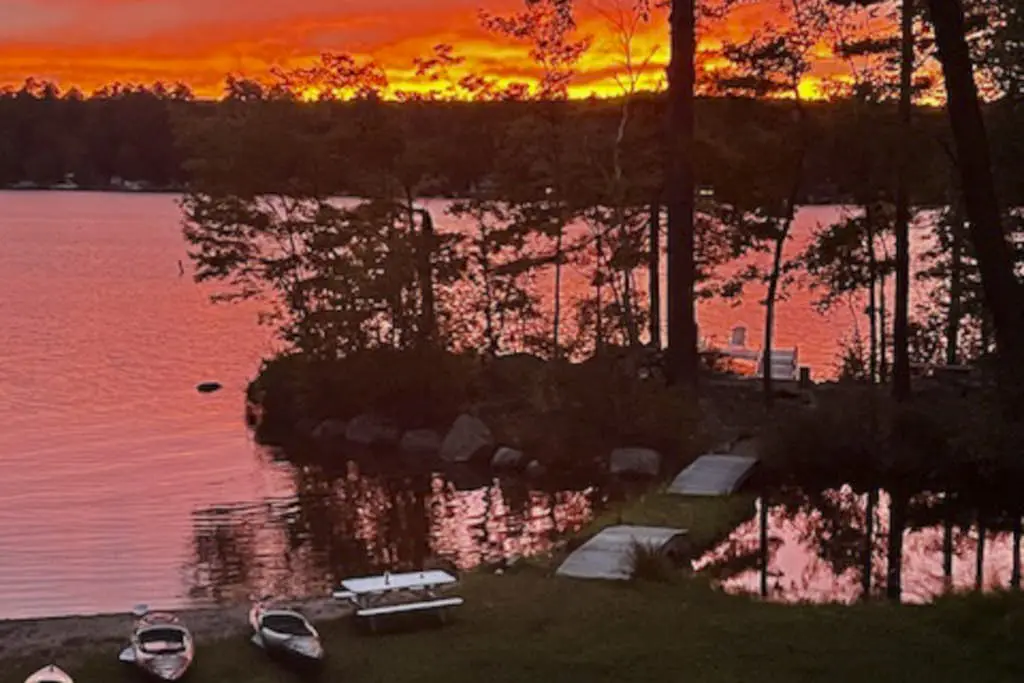 Super Birch on Little Sebago Lake