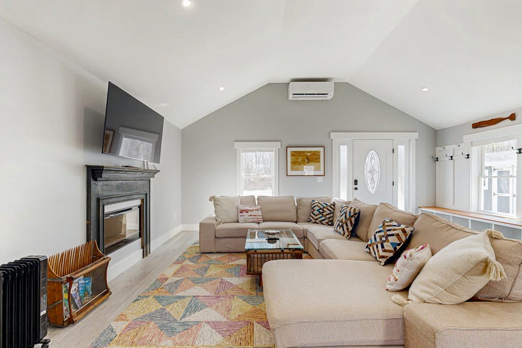 Inviting Bridgton House with Cozy Interiors and Modern Amenities