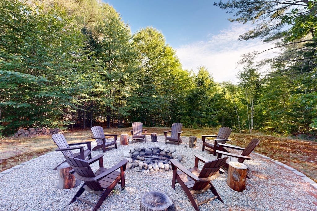 Elegant Mountain Chalet with Hot Tub, Fire Pit, and Easy Access to Mt. Abram